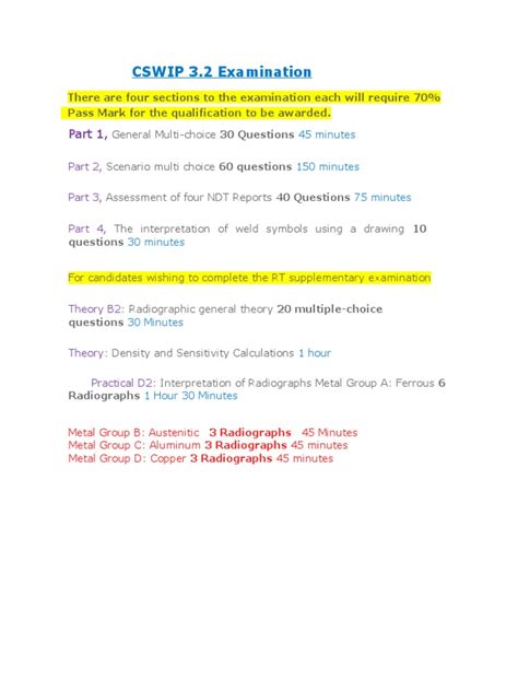 cswip 3.2 entry requirements.